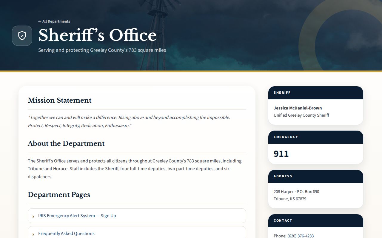 Tribune court docket sheriff office source
